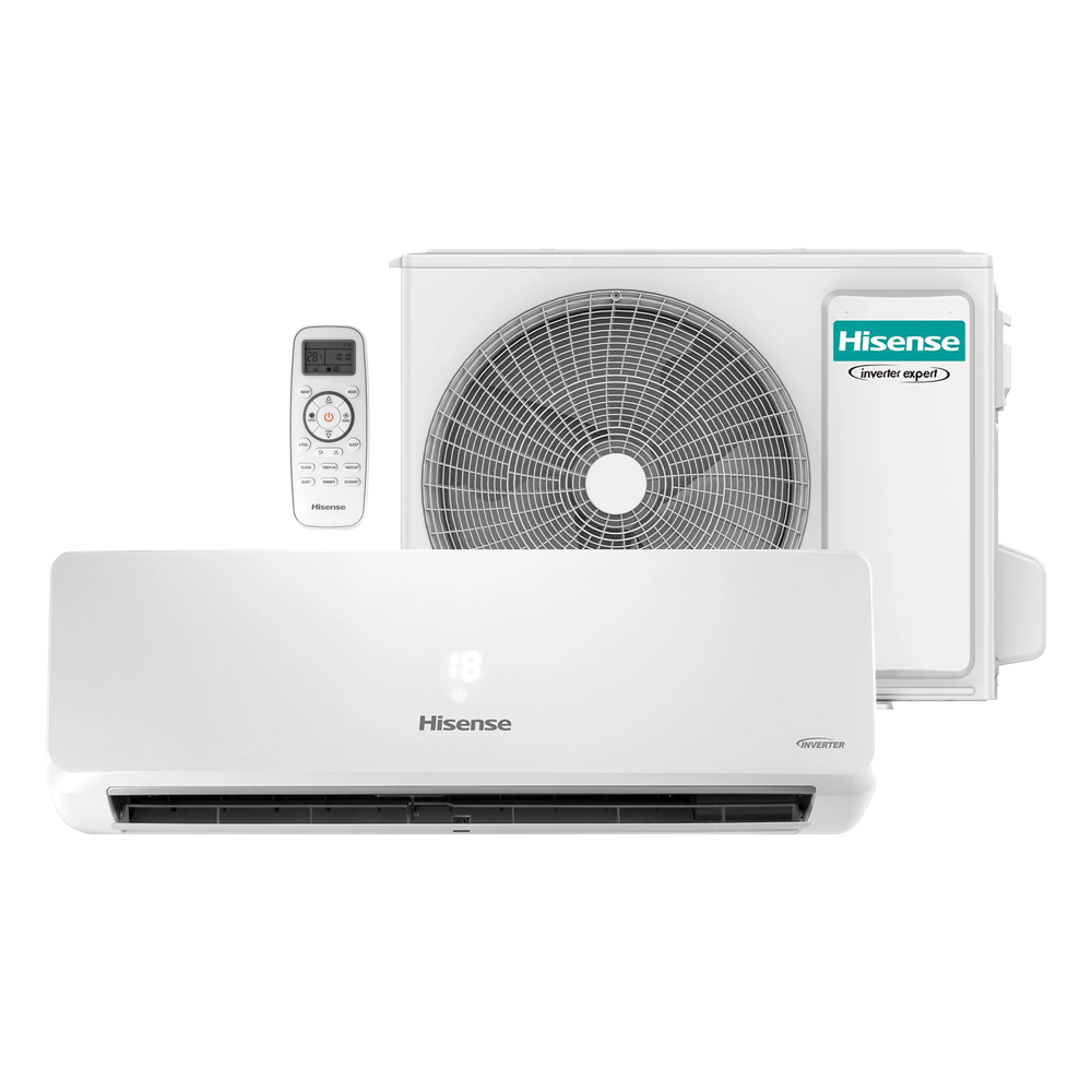 Ar Condicionado Split Hi Wall Inverter Hisense Hi-Efficiency Wi-Fi 12000 Btus Frio 220v R-32